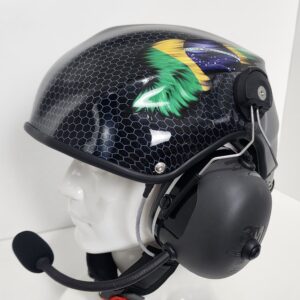 Chumbo Degrade com Colmeia e Asas do Brasil