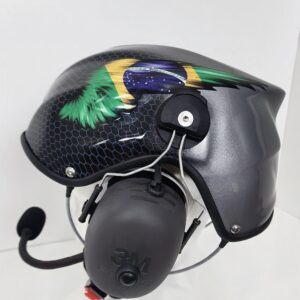 Chumbo Degrade com Colmeia e Asas do Brasil