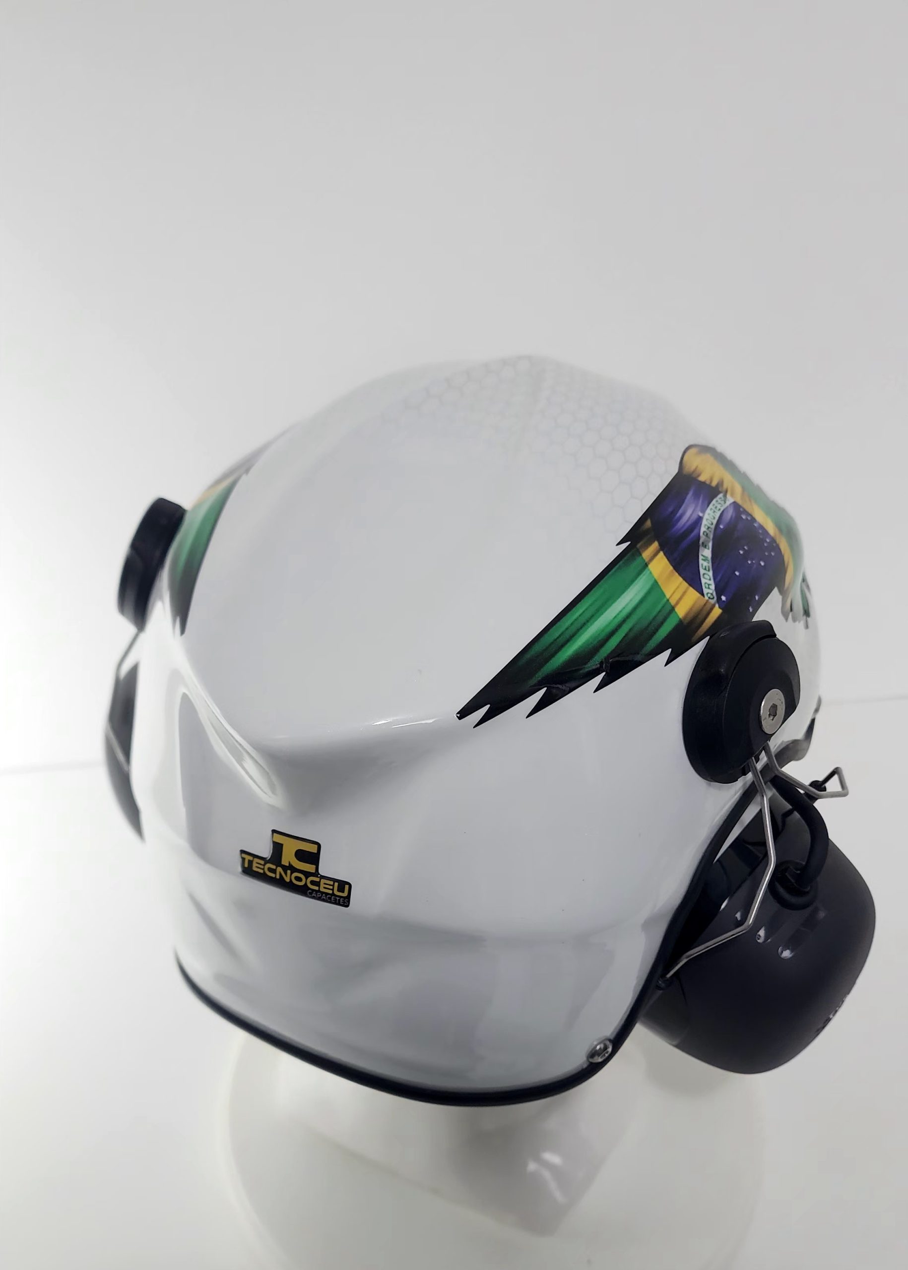 Branco Pérola com Asas do Brasil e Colmeia - Imagem 4