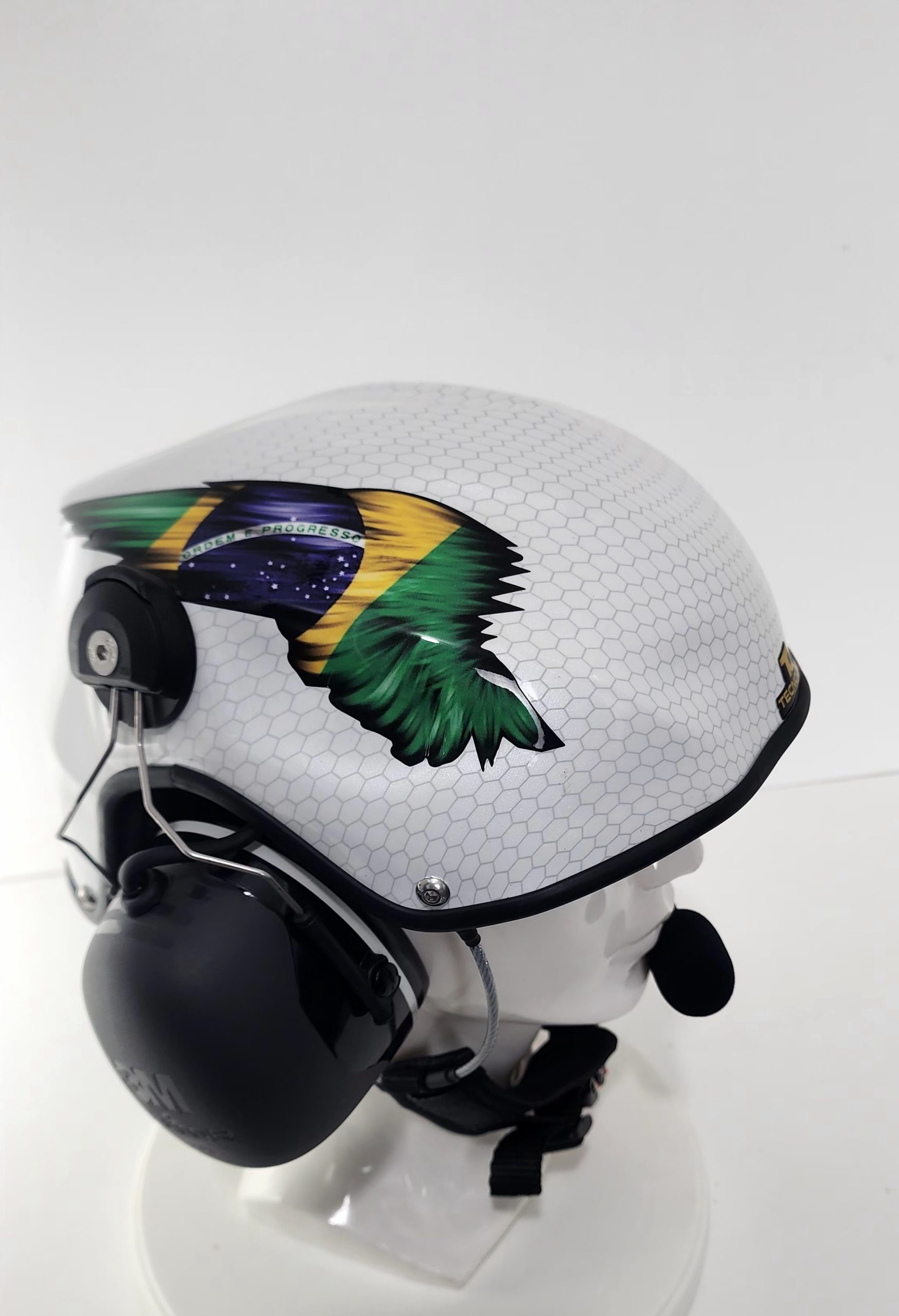 Branco Pérola com Asas do Brasil e Colmeia - Imagem 5