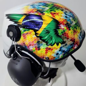 Branco Colorido com Asas do Brasil