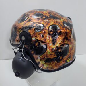 Caveiras  Grd. com Fogo